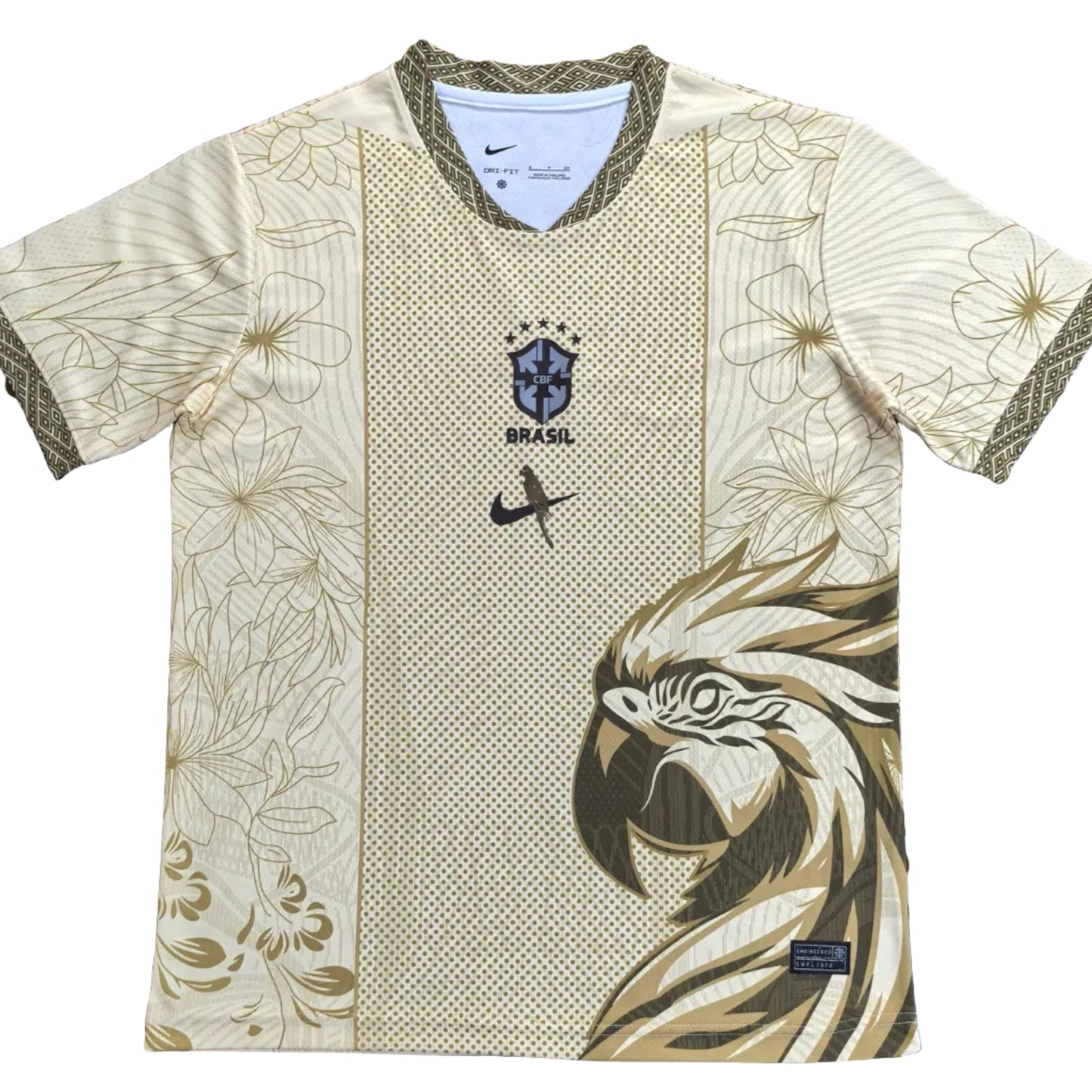 Maillot concept Brésil doré