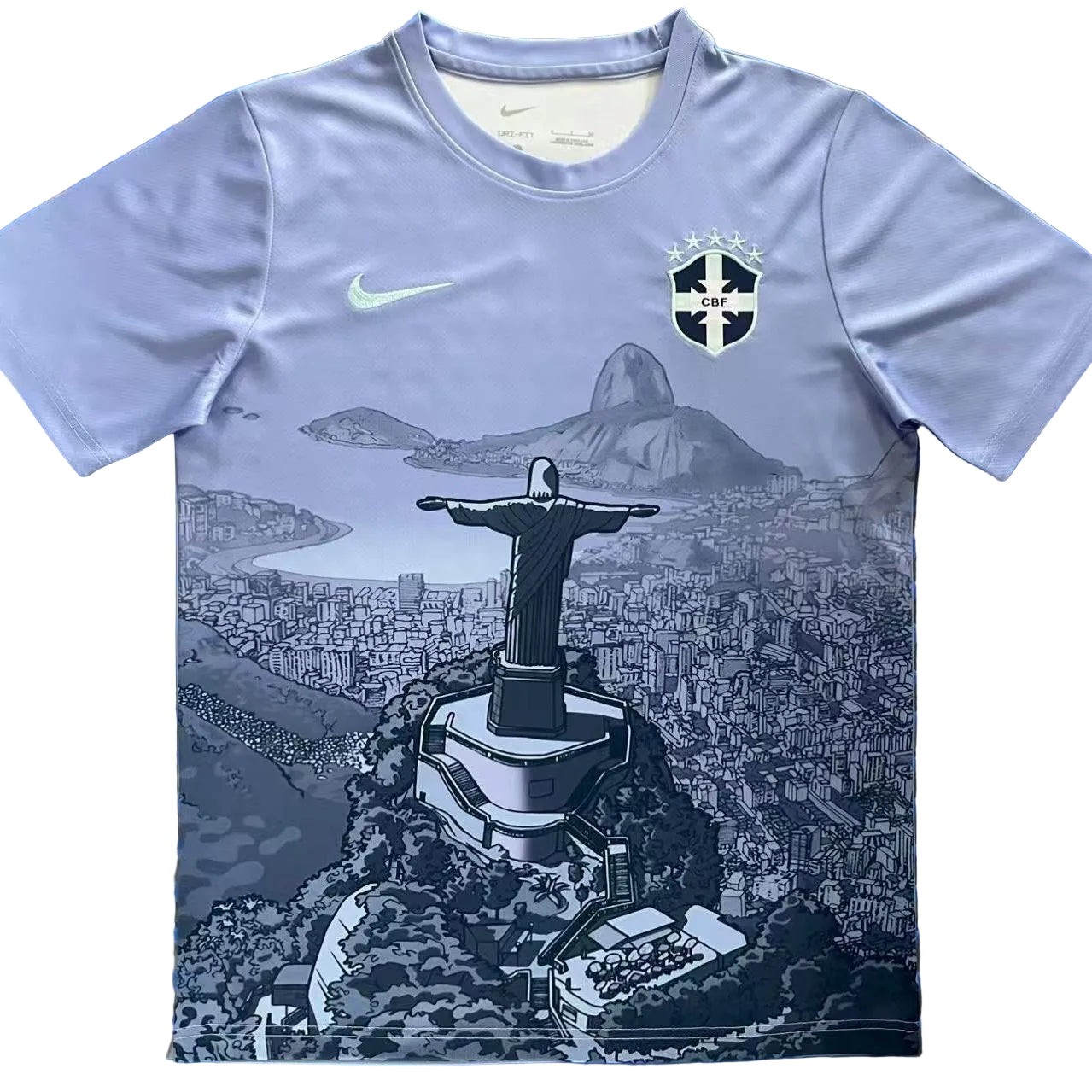 Maillot concept Bresil gris