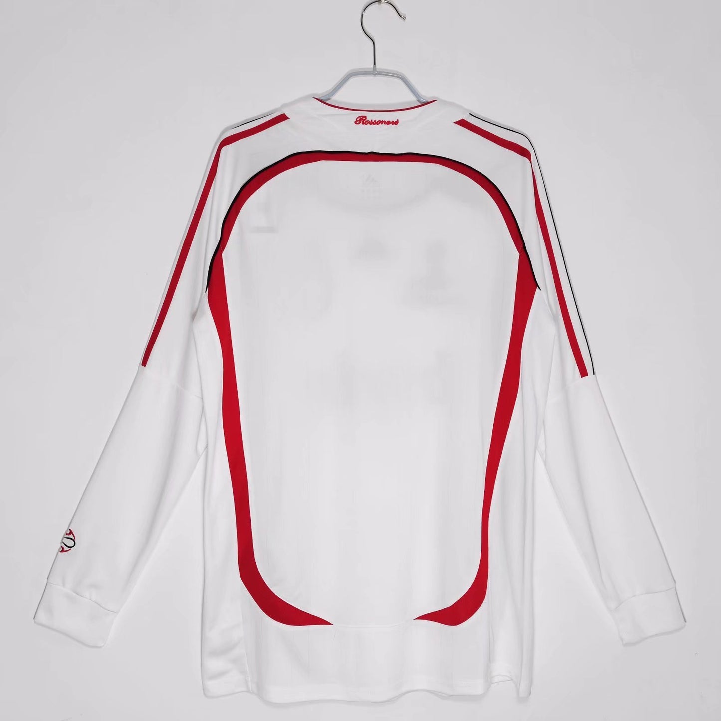 Maillot à manche longue ac milan blanc