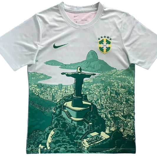 Maillot concept Brésil vert