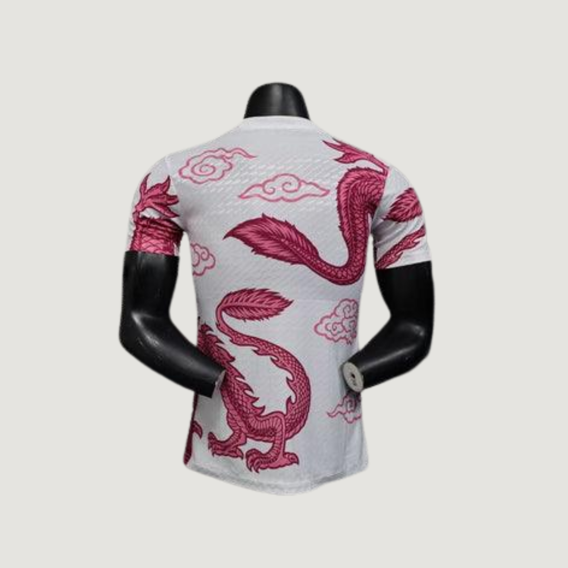 Maillot concept Japon dragon rose et blanc
