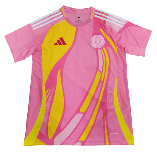 Pink Scotland jersey